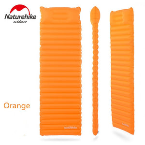Naturehike mattress super light inflatable fast filling air bag  with pillow innovative sleeping pad
