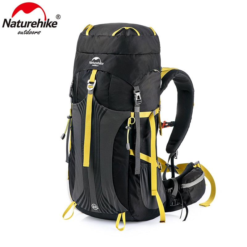 Naturehike 55L 65L Backpack Professional Hiking Bag with