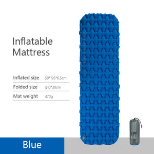Naturehike Nylon Sleeping Pad Lightweight Moisture-proof Air Mattress Portable Inflatable Mattress