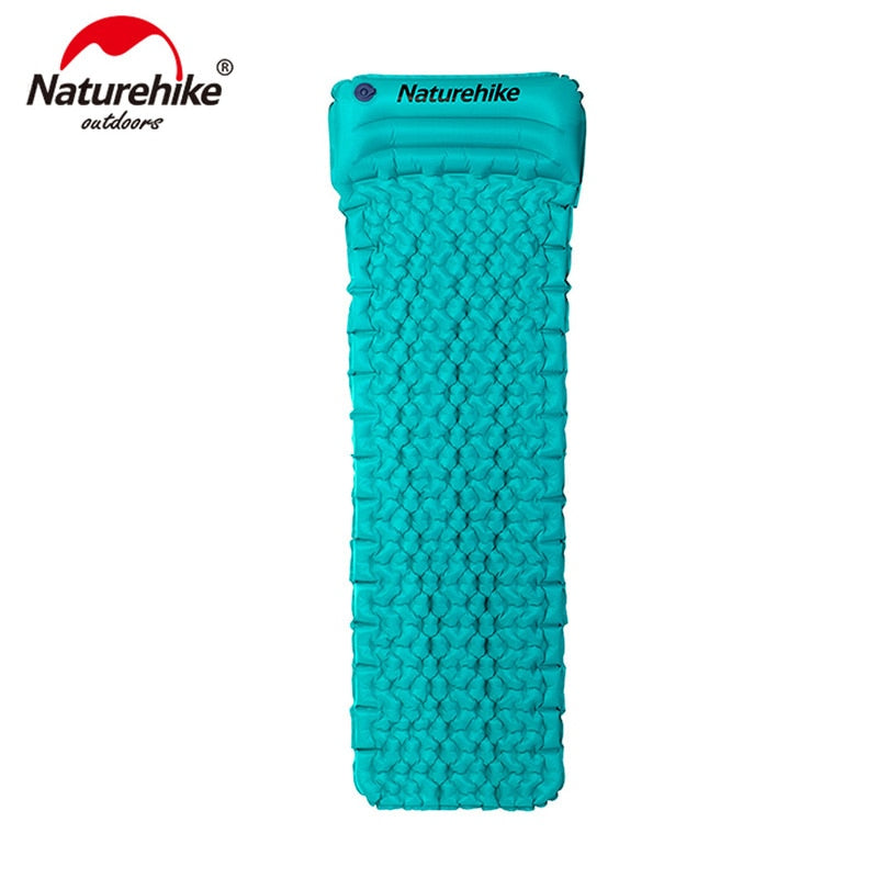 Naturehike Inflatable Mattress Moisture-proof Mattress With Pillow Air Mattress Camping Mat Sleeping Pad
