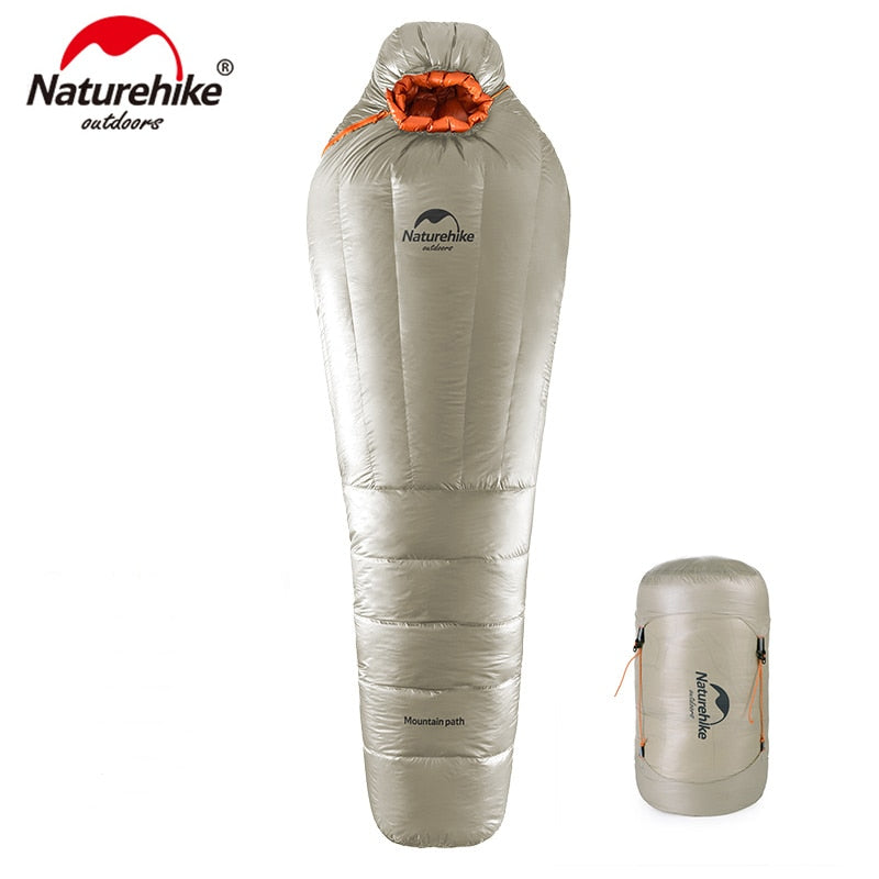Naturehike Mummy Sleeping Bag Ultralight Camping Adult Warm Winter -20~-10 Degree