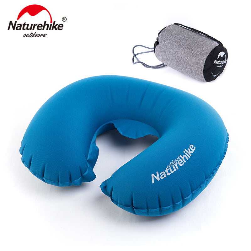 Naturehike Travel Pillow Portable Folding Air Inflatable Pillow Ultral Light Travel